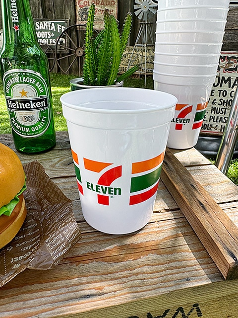 アメリカのセブンイレブン プラカップ 単品 スタジアムカップの通販