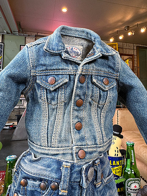 アライヤン ミニチュア ジーンズ ＆ Gジャン （上下2点セット） 岡山産