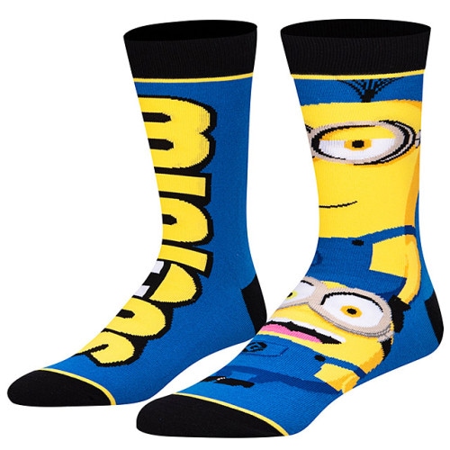 ODD SOX　映画　ミニオンズ　ソックス　（MINIONS SPLIT）　靴下　26〜30cm　オッドソックス|映画関連グッズ|もはや店長すら迷子になるアメ雑ジャングル