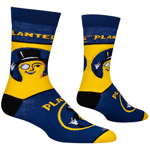 ODD SOX　ミスターピーナッツ　ソックス　（MR.PEANUT）　靴下　26〜30cm　オッドソックス|お菓子＆シリアル系カンパニーグッズ|カンパニーグッズ