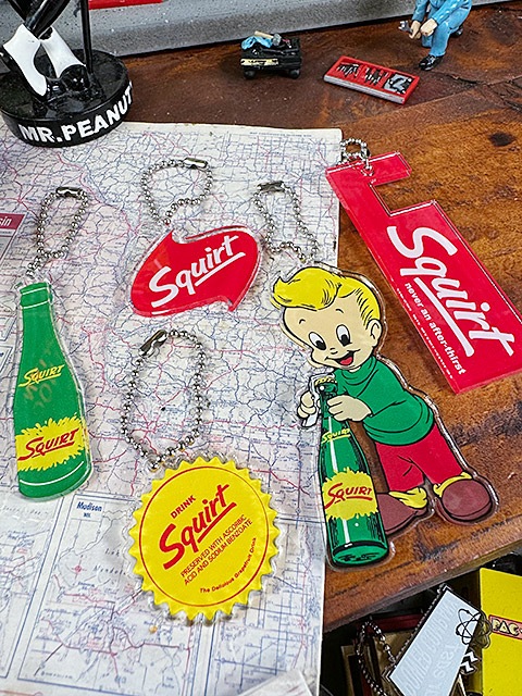 アメリカン アドバタイジング アクリル キーホルダー ボード