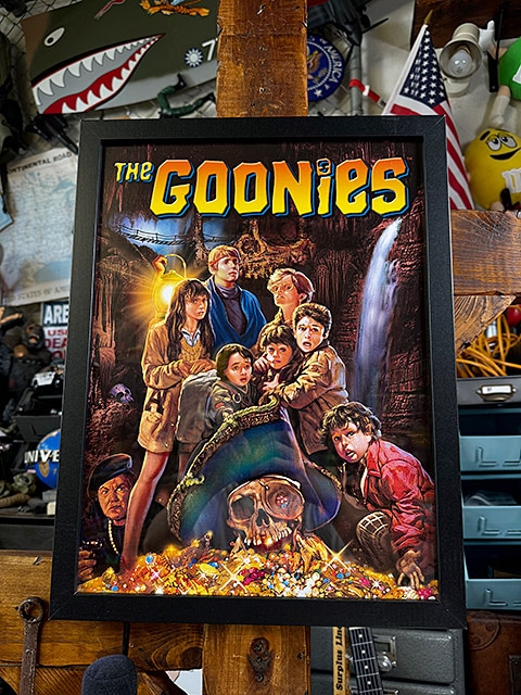 映画 グーニーズ 劇場版ポスター フレームアートの通販・販売