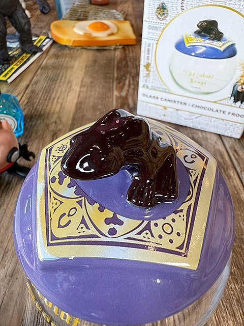 ハリーポッター カエルチョコ ガラスキャニスター 蛙チョコレートの