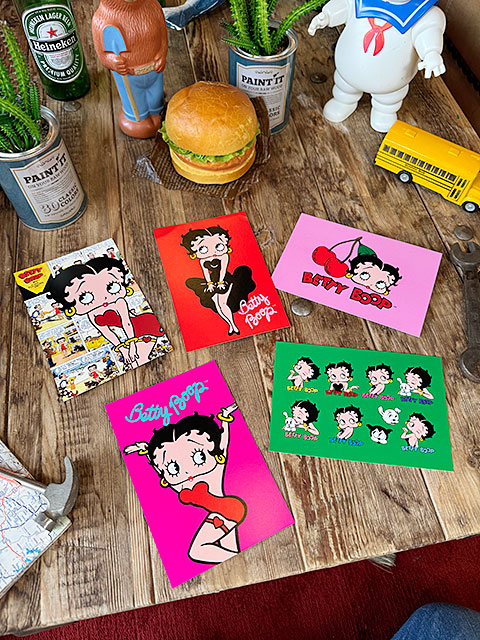 ベティ・ブープ オフィシャル ポストカード （5枚セット）の通販・販売