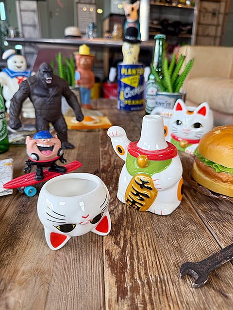 開運紹福 招き猫 とっくり & おちょこ セット 商売繁盛 千客万来の通販