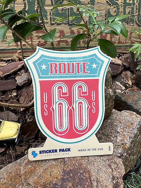 ステッカーパック アウトドア ステッカー ルート66シリーズ Lサイズ