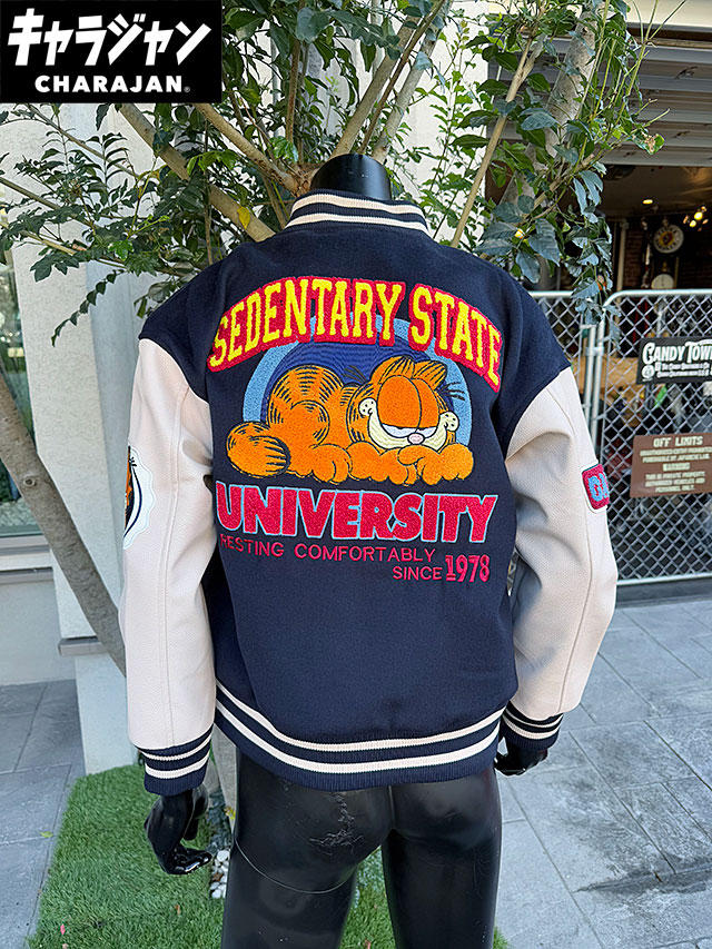 【美品】GARFIELD スタジャン ガーフィールド スタジャン Lサイズのみの展開 ユニセックス