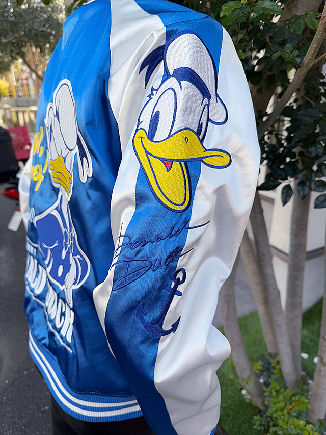 ディズニー公式 ドナルドダック スカジャン ドナルドダック スカジャン Lサイズのみの展開 ユニセックス