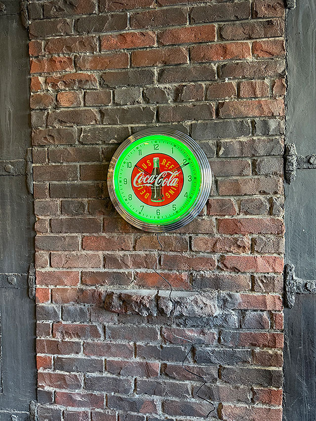 コカ・コーラ ネオンクロック ネオン管掛け時計3品セット 壁掛け時計