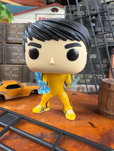 ファンコポップ　死亡遊戯　ブルースリー　イエロートラックスーツ　フィギュア　FUNKO POP!|映画関連グッズ|もはや店長すら迷子になるアメ雑ジャングル