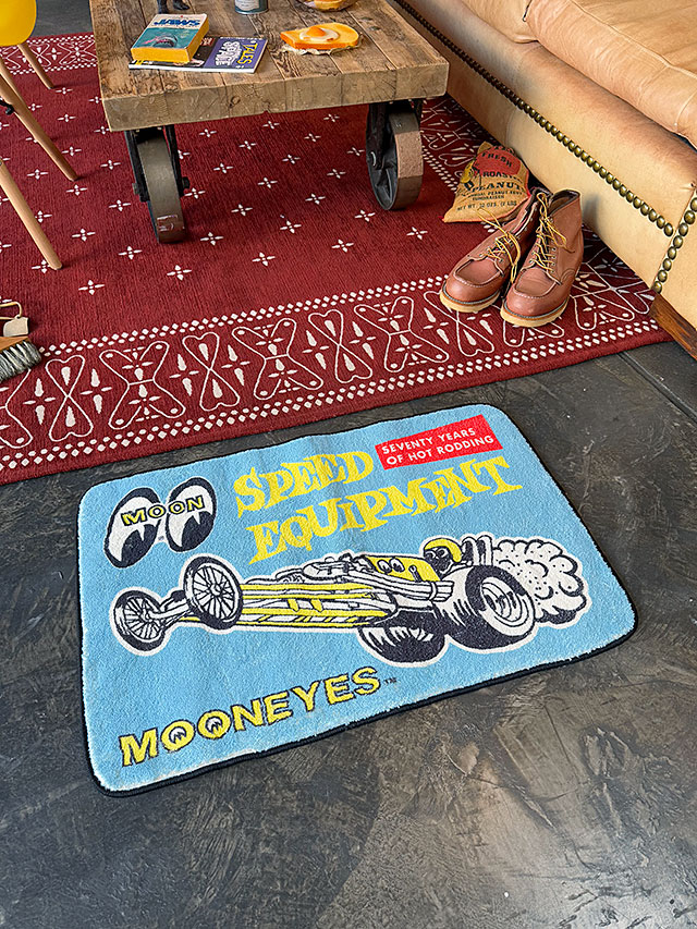 ムーン スピードイクイップメント ルームマット ムーンアイズ MOONEYES