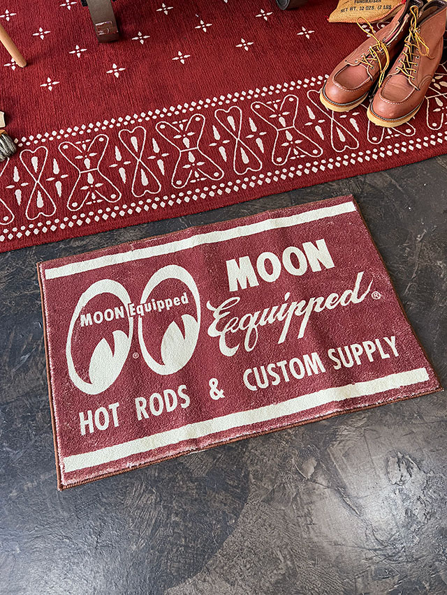 ムーン イクイップド ホットロッド＆カスタム ルームマット ムーン