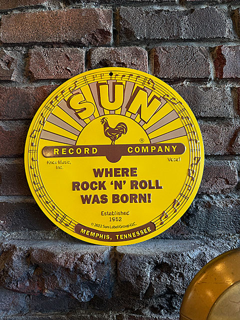 ブリキ看板 263 サンスタジオ オフィシャル ラウンド型 ブリキ看板 サンレコードの通販