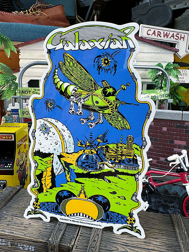 ギャラクシアン Galaxian ファミコン FC シール ステッカー付き