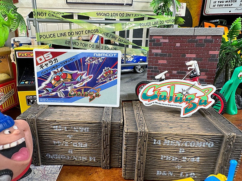 ナムコ オフィシャル ステッカー ギャラガ （ソフト＆タイトル