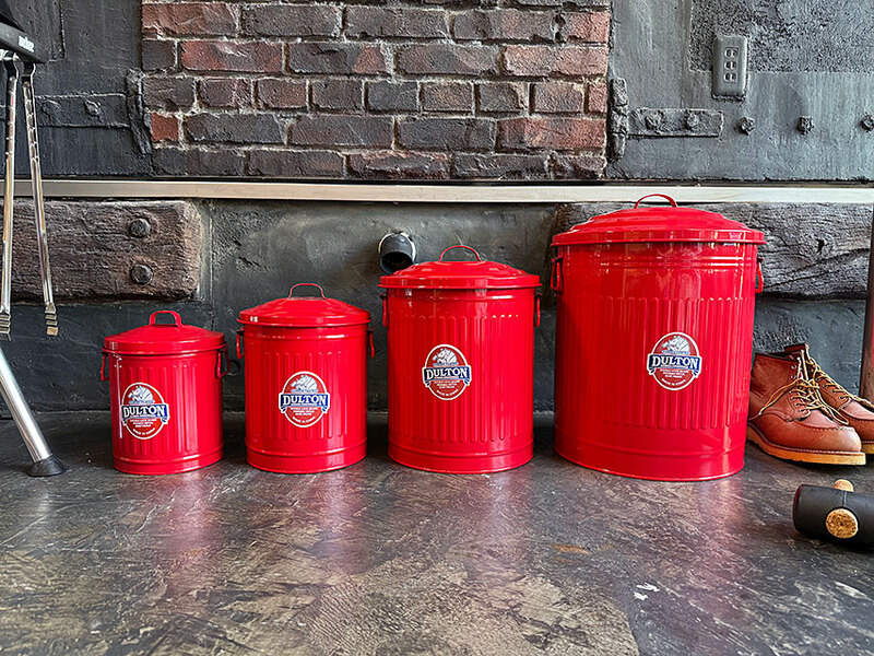 DULTON ダルトン トラッシュカン ダブル デッカー ゴミ箱 レッド red