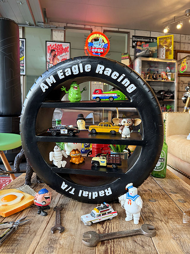 レーシングタイヤ ガレージシェルフ カーシェルフ シリーズの通販