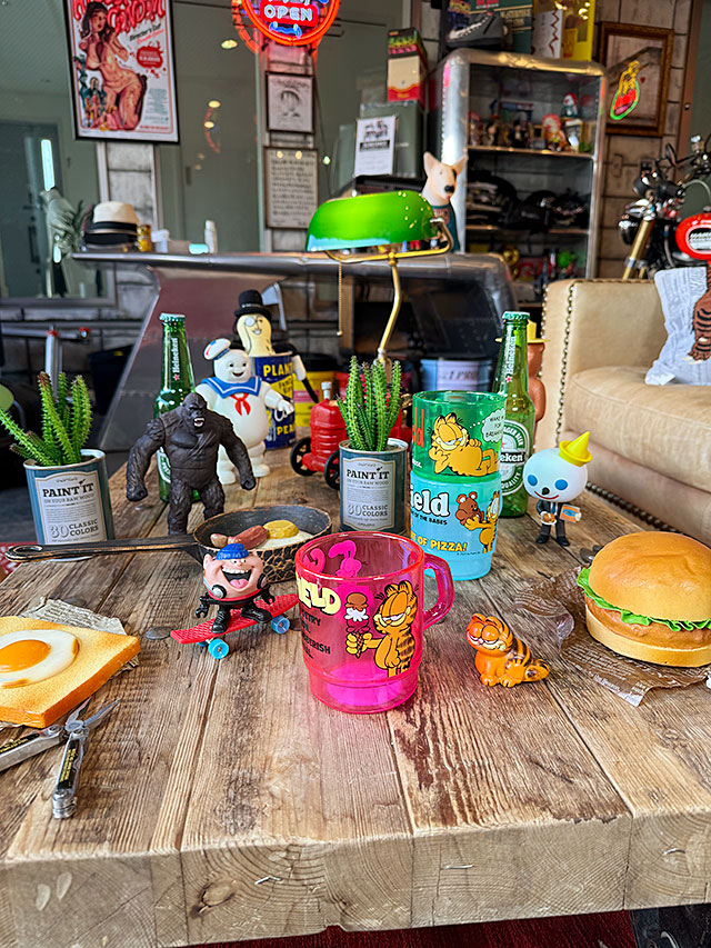 ガーフィールド スタッキングマグ 330ml （クリアピンク