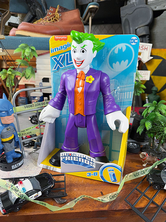 フィッシャープライス DCスーパーフレンズ ジョーカー XLキッズトイ