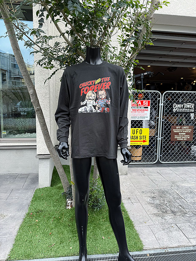 チャッキーの花嫁 チャッキー Rucking Fotten 黒 長袖 Lサイズ チャッキーの花嫁 チャッキー Rucking Fotten 黒 長袖 Lサイズ