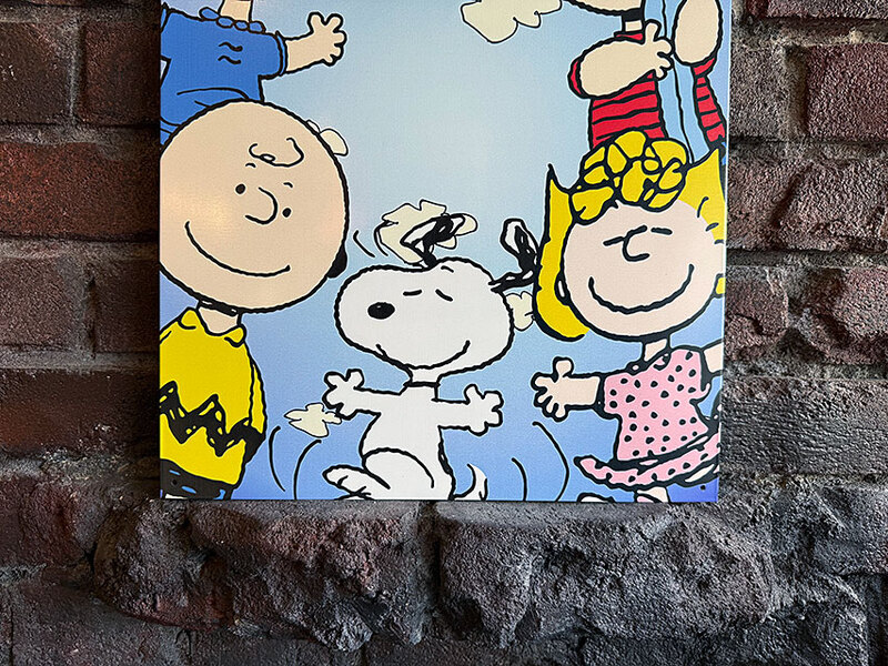 ピーナッツ スヌーピー ＆ フレンズ ブリキ看板の通販・販売