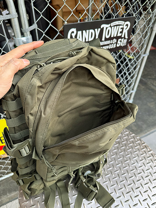 米軍タイプ A-3 ミリタリー バックパック 40L （オリーブ） U.S.