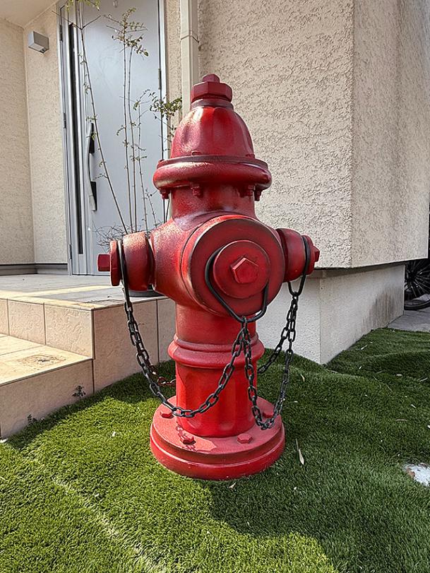 アメリカの消火栓 巨大オブジェ 等身大ディスプレイ （レッド） 高さ
