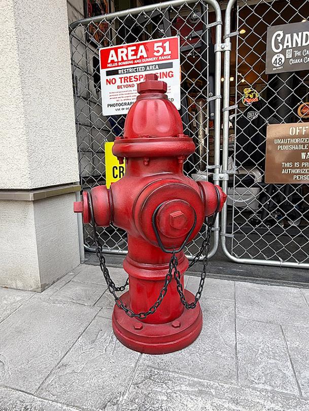 アメリカの消火栓 巨大オブジェ 等身大ディスプレイ （レッド） 高さ