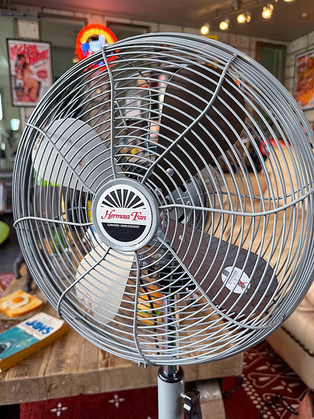 扇風機 ハモサ レトロファン フロア （サックス） HERMOSA RETORO FAN