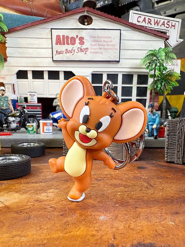 トムとジェリー PVCフィギュア キーホルダー （ジェリー）の通販・販売