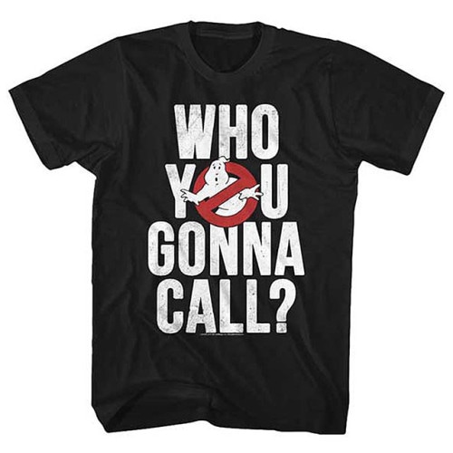 映画　ゴーストバスターズ　WHO YOU GONNA CALL?　ノーゴーストロゴ　オフィシャルTシャツ　公式グッズ|映画関連グッズ|もはや店長すら迷子になるアメ雑ジャングル