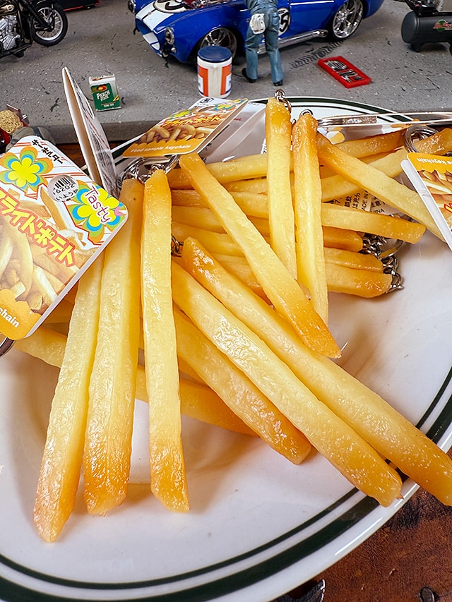 フライドポテト フードサンプル キーホルダー 単品の通販・販売