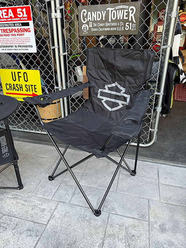 アウトドアチェア「CALIFORNIA USA」 （折りたたみイス） ／カ