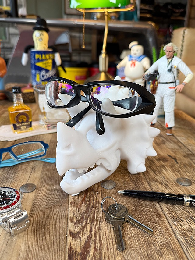 ダルトン ダイナソー スケルトンヘッド （トリケラトプス） メガネ