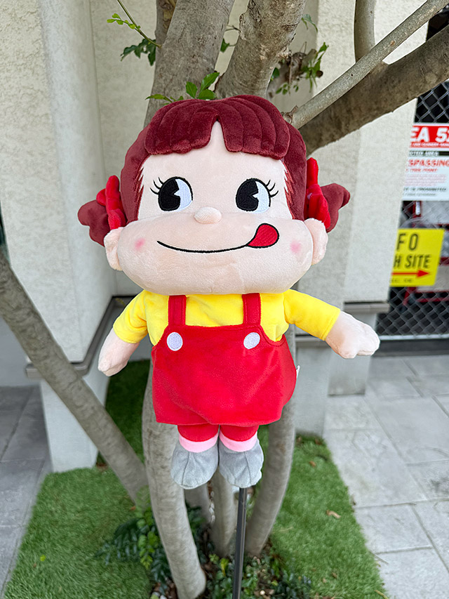 不二家 ペコちゃん ゴルフクラブ ヘッドカバー ぬいぐるみの通販・販売