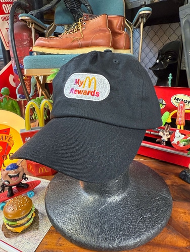 マクドナルド　オフィシャル　クルーキャップ　（My Rewards）|ファーストフード/レストラングッズ|カンパニーグッズ