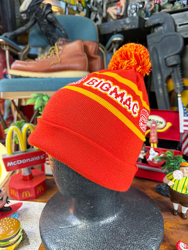 ビッグマックニット帽 マクドナルド ビッグマック オフィシャル ニットキャップの通販・販売