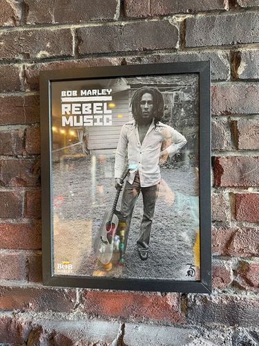 ボブ・マーリー　フレームアート　（REBEL MUSIC）　公式グッズ|海外ミュージシャングッズ/音楽関連グッズ|もはや店長すら迷子になるアメ雑ジャングル