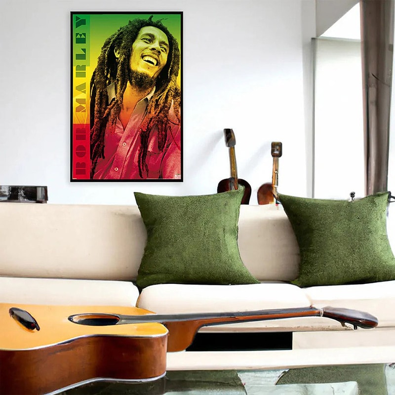 Bob Marley ボブ・マーリー　額縁付きポスター ヴィンテージ 