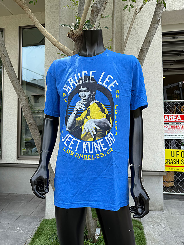 ブルース・リー　死亡遊戯の旅GODロケ地グッズ ブルース・リー オフィシャルTシャツ 死亡遊戯 イエロースーツ