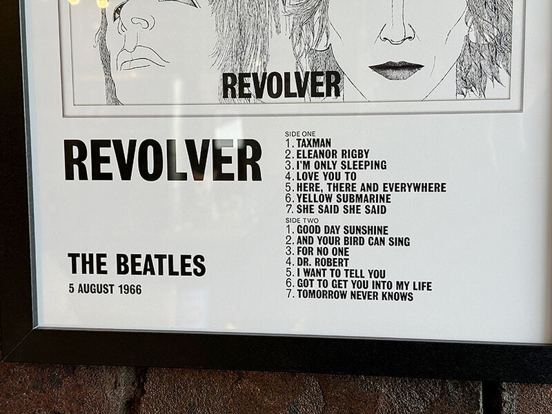 ビートルズ レコードジャケット オフィシャル アートフレーム