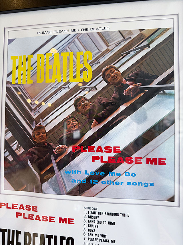 ビートルズ レコードジャケット オフィシャル アートフレーム