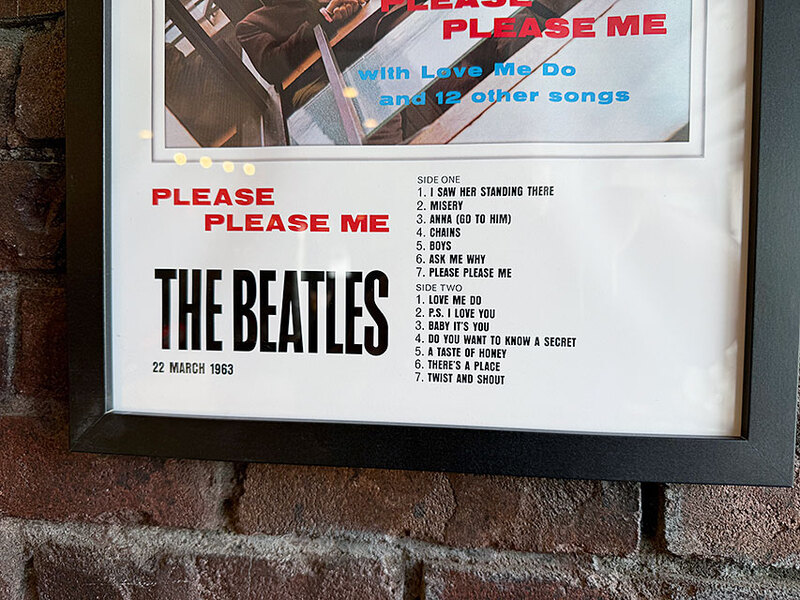 ビートルズ レコードジャケット オフィシャル アートフレーム