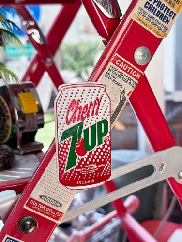 1991年　ペプシコーラ　ライトアップ　看板　ファウンテントッパー　アメトイ ペプシコーラ ラウンド型 ブリキ看板 （DRINK ICE COLD）の通販