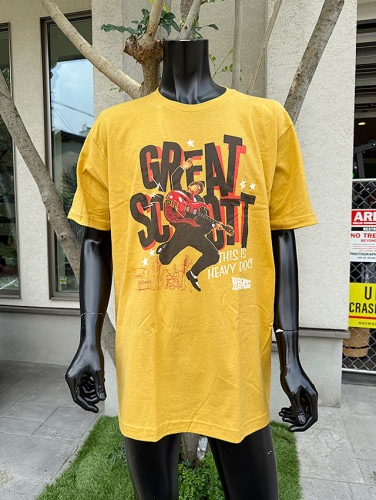 映画　バック・トゥ・ザ・フューチャー　マーティ　ギター演奏シーン　オフィシャル　Tシャツ　（GREAT SCOTT GUITAR PLAYING）|映画関連グッズ|もはや店長すら迷子になるアメ雑ジャン