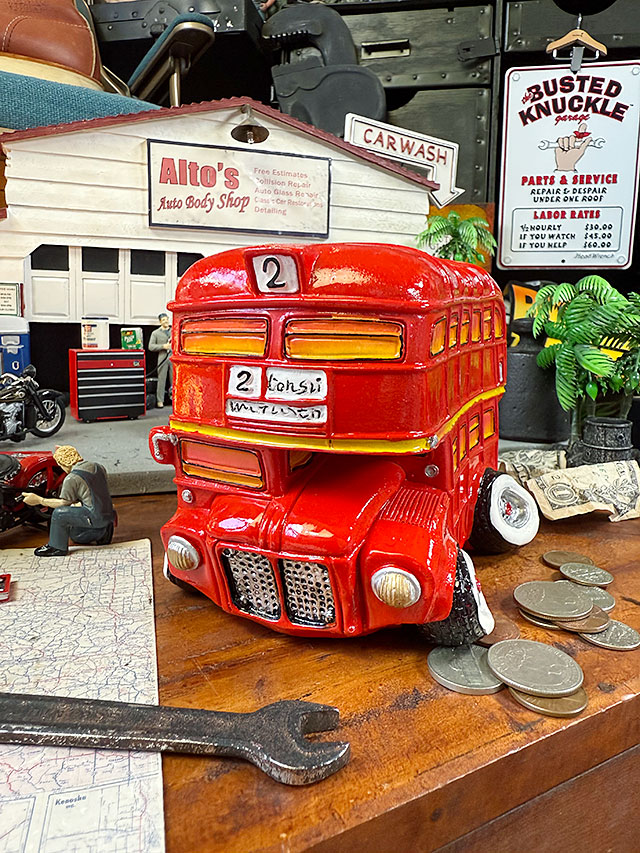 オールディーズマネーバンク （ロンドンバス）の通販・販売 | アメリカ