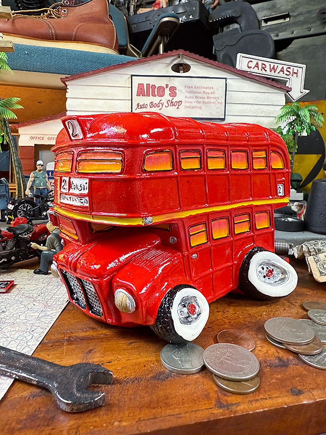 オールディーズマネーバンク （ロンドンバス）の通販・販売 | アメリカ