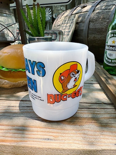 バッキーズ　スタッキングマグ　（ホワイト）　単品　330ml|ガラスジャー/マグカップ/グラス|生活雑貨/キッチン雑貨