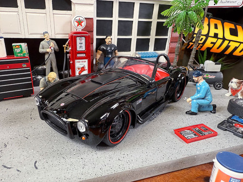 Jada　1965年　シェルビー　コブラ　427　S/C　ダイキャストミニカー　1/24スケール　（ブラック）|ミニカー/モデルカー/バイク/飛行機|男の秘密基地作りに！ガレージング雑貨