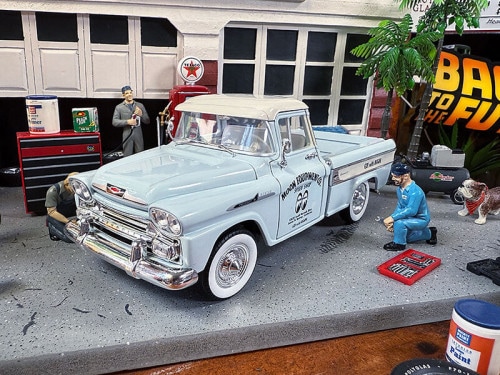 ムーンイクイップド限定　M2　ミニカー　限定6650台　1958年　シボレー　アパッチ　カメオ　1/24スケール　ムーンアイズ|ミニカー/モデルカー/バイク/飛行機|男の秘密基地作りに！ガレージング雑